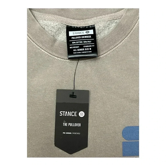Stance MFG EST. 2009 Crewneck Sweater NWOT - Picture 4 of 7
